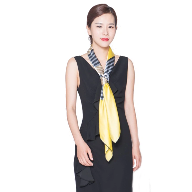 Factory Printing Silk Satin Scarf