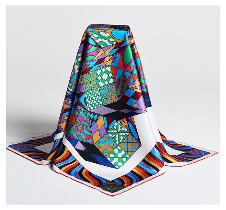 Digital Printing Silk Tudung