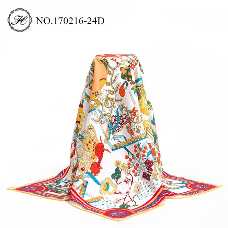 Svilena bandana šal za lase