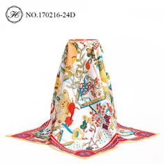 Svilena bandana šal za lase